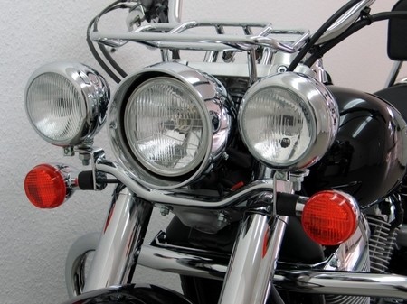 Fehling フェーリング ライトバー 後付ヘッドライト用 VT750 C4 HONDA ホンダ ヘッドライト 灯火類 電装系