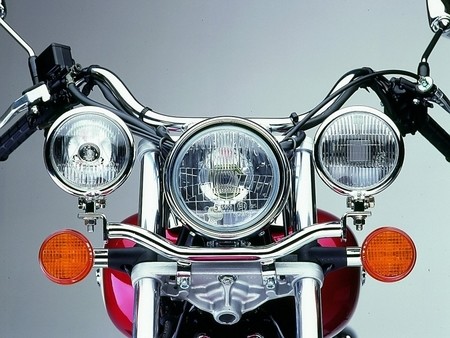 Fehling フェーリング ライトバー 後付ヘッドライト用 SHADOW125 [シャドゥ] HONDA ホンダ ヘッドライト 灯火類 電装系