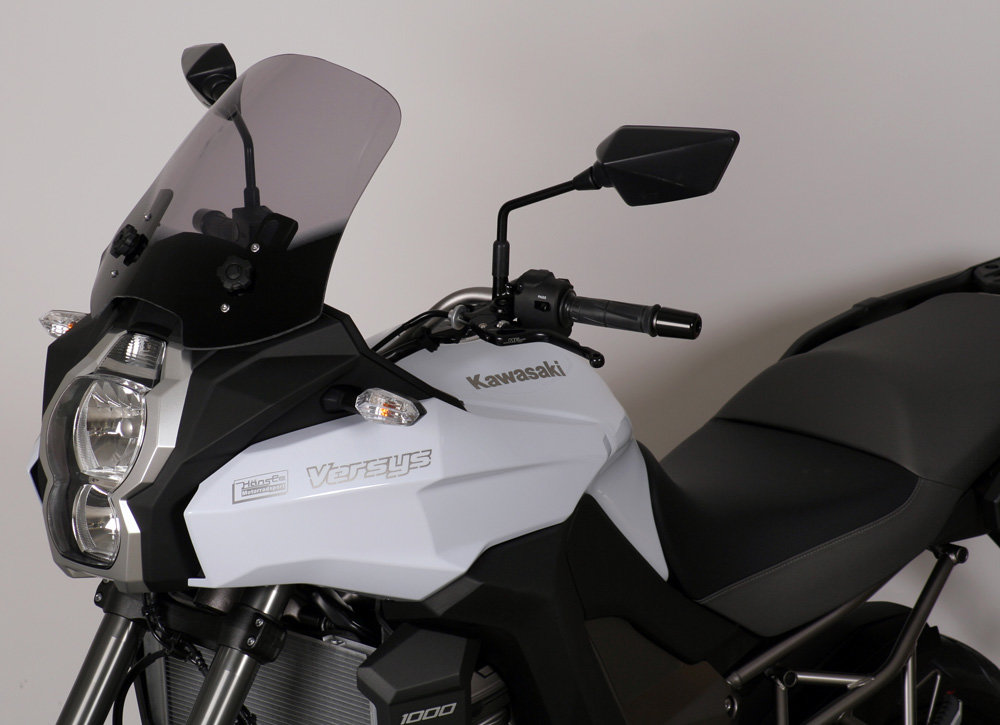 MRA エムアールエー スクリーン ツーリング ヴェルシス1000 KAWASAKI カワサキ 外装 カラー：スモーク／グラデーション有り
