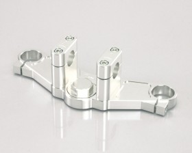 KITACO キタコ アルミトップブリッジ キタコ製フロントフォークキット用 トップブリッジ ハンドル周辺パーツ ハンドル カラー／サイズ：シルバー／φ30／199-40 A