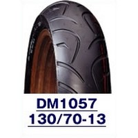 DURO デューロ DM1057【130/70-13】タイヤ SR GT @150 PCX125 ADV150 PCX160 PCX eHEV ADV160 エプシロン250 KRV180 スカイウェイブ250 スカイウェイブ400 タイプS RV250i マグザム マジェスティS トリシティ NMAX 155 X FORCE オンロードタイヤ・スクーター/ミニバイク