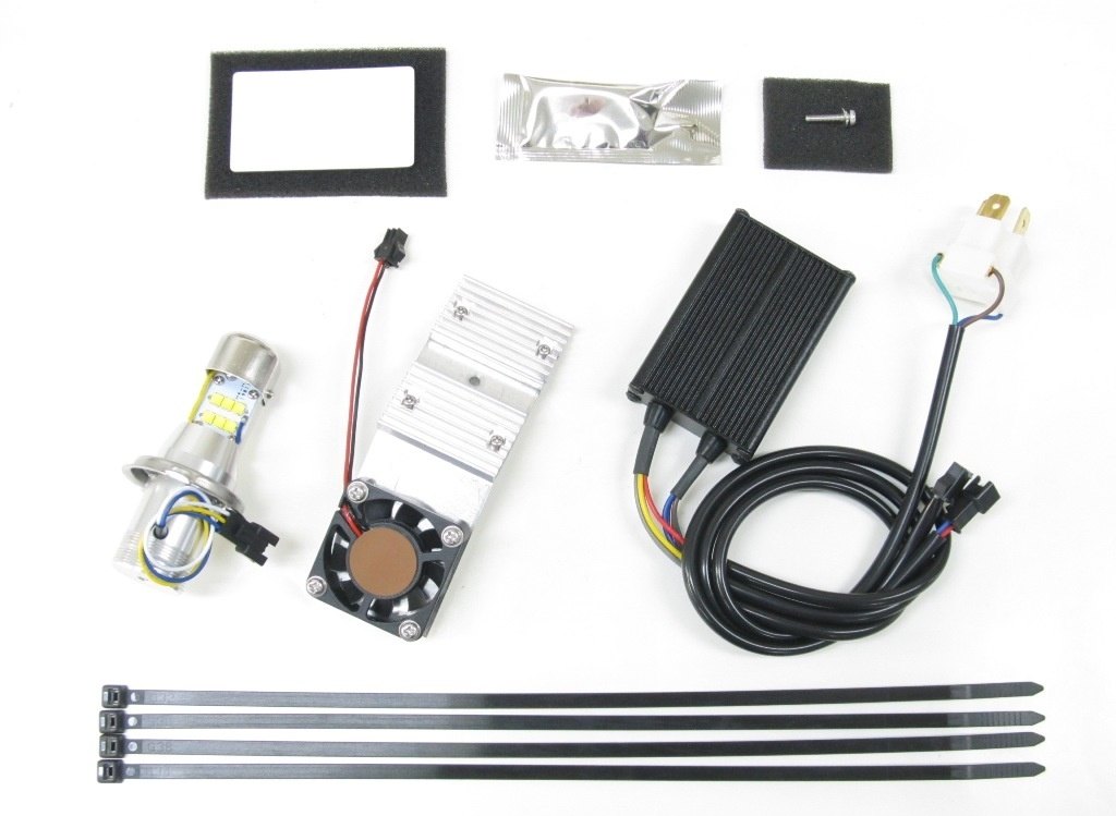 PROTEC プロテック LB4-FU6 LEDヘッドライトバルブキット H4 6000K フュージョン HONDA ホンダ LEDヘッドライトバルブ 灯火類 電装系