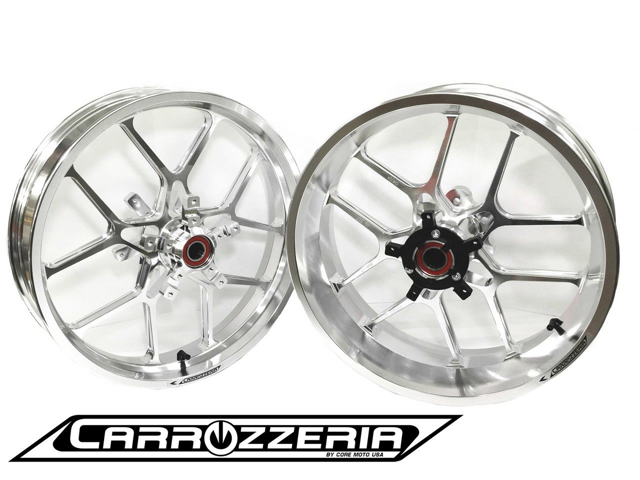 CLASS4 クラスフォーエンジニアリング Carrozzeria アルミ鍛造軽量ホイール GSXR1300 HAYABUSA SUZUKI スズキ ホイール ホイール関連 足回り カラー：ブライトディップクリアアルマイト / ホイールベアリング：セラミックボールベアリング 217,800円