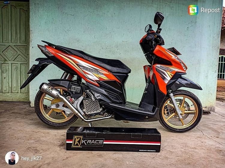 K-RACE ケーレース T-Rex Full System Exhaust Bore Up フルエキゾーストマフラー Vario 150 HONDA ホンダ マフラー