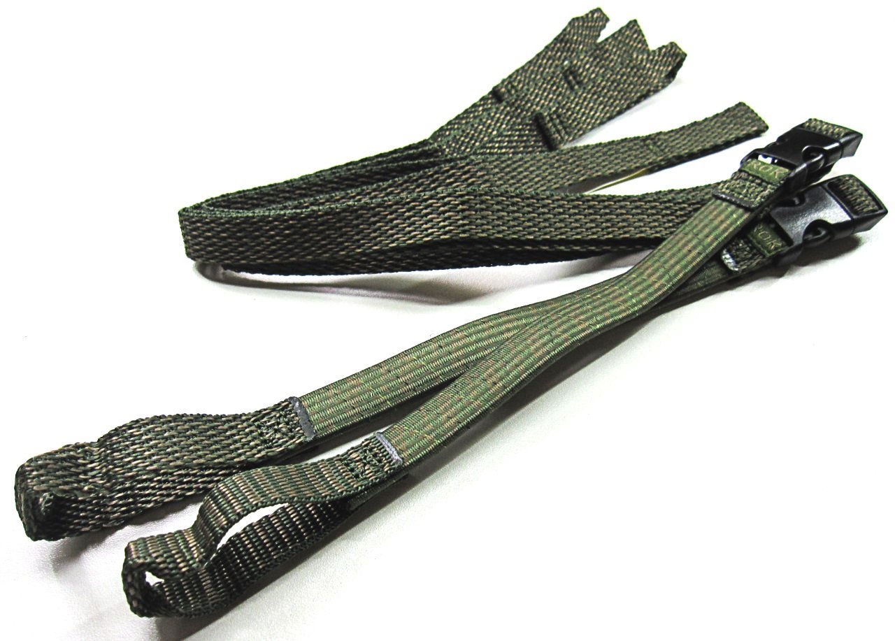 ROKstraps アールオーケーストラップス BPストレッチストラップ 2本入り ツーリングコード・ベルト カラー：ジャングル-カモフラージュ画像
