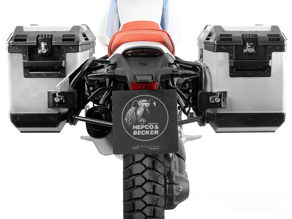HEPCO&BECKER ヘプコ&ベッカー サイドケースホルダー + サイドケース Xplorer(Cutout) セット R12 G/S BMW パニアケース 車体用バッグ・ケース|ウェビック 店