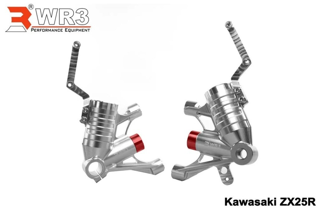 WR3ダブルアールスリーFrontForkBottomCase入数:2pcs.(LeftandRight)/カラー:BlackBody/RedCoverZX-25RKAWASAKIカワサキ