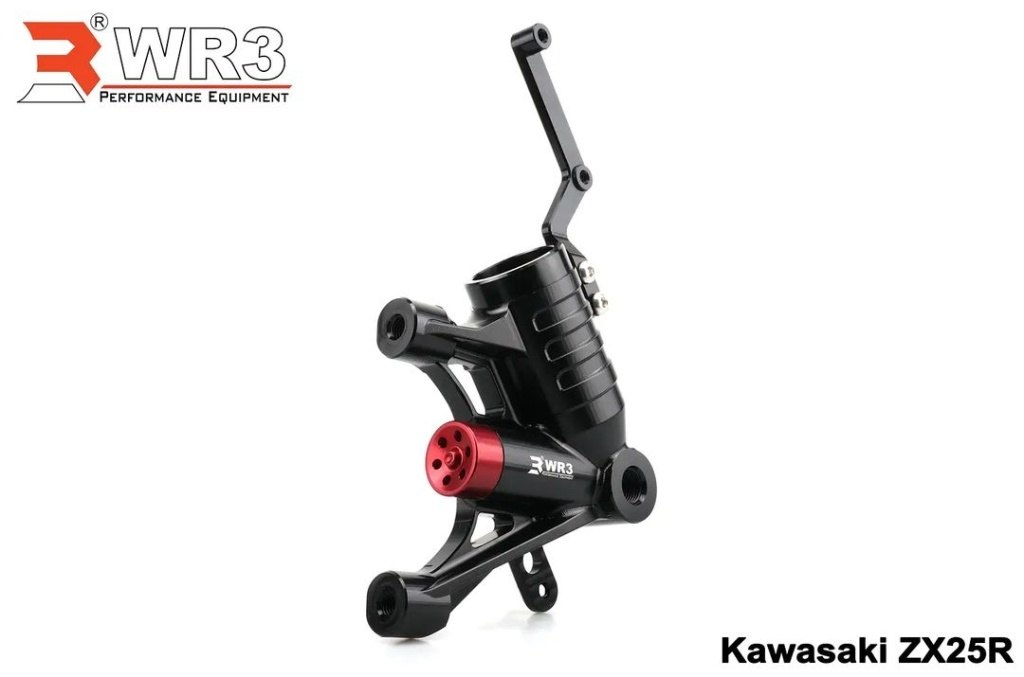 WR3ダブルアールスリーFrontForkBottomCase入数:2pcs.(LeftandRight)/カラー:BlackBody/RedCoverZX-25RKAWASAKIカワサキ