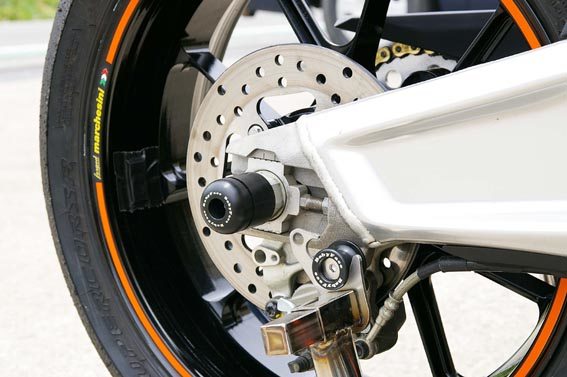 BABYFACE ベビーフェイス [IDEAL］ アクスルプロテクター 1190 RC8 KTM アクスルスライダー フレーム｜ウェビック　店
