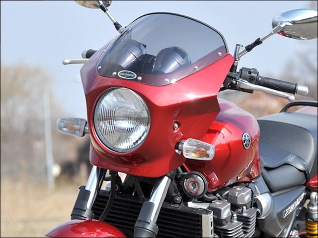 シックデザイン　xjr1300　ビキニカウル スモークスクリーン　塗装済み シックデザイン xjr1300 ビキニカウル スモークスクリーン 塗装