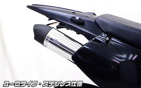 WirusWin ウイルズウィン スリップオンマフラー ユーロタイプ チタン仕様 Dトラッカー KAWASAKI カワサキ マフラー