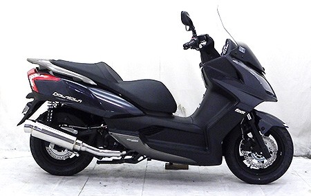 WirusWin ウイルズウィン ステップマフラー Downtown 125i KYMCO キムコ フルエキゾーストマフラー マフラー｜ウェビック　店 26,455円