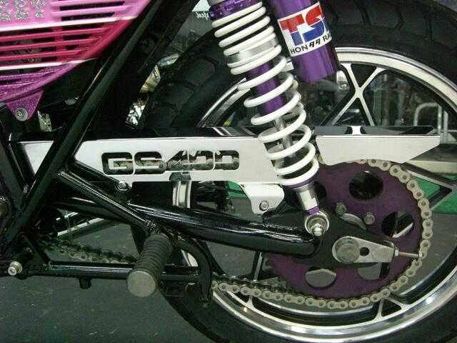 ACP エーシーピー ロゴイリ メッキチェーンケース GS400 SUZUKI スズキ チェーンカバー 外装｜ウェビック　店
