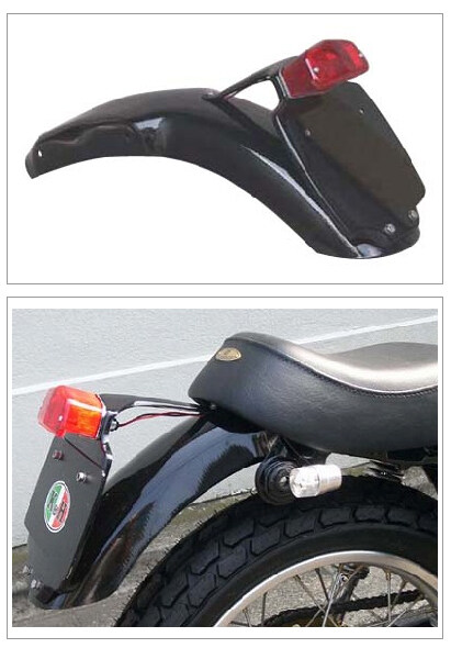 K＆H ケイアンドエイチ リアフェンダー SR400 SR500 YAMAHA ヤマハ フェンダー関連 外装｜ウェビック　店
