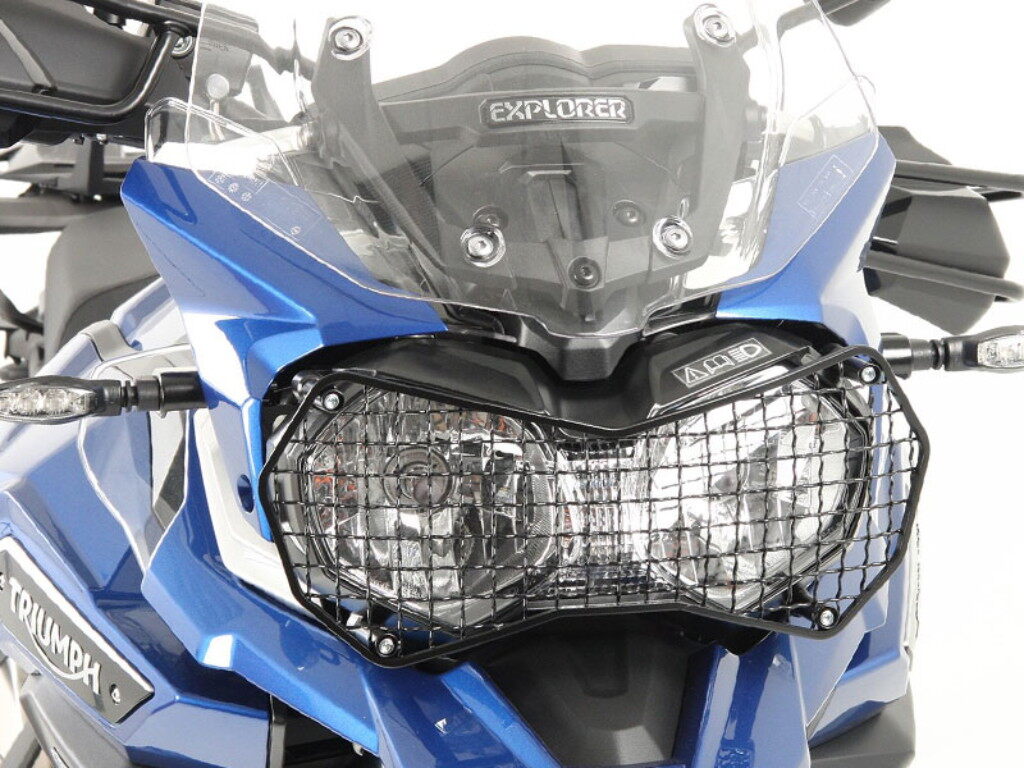 HEPCO＆BECKER ヘプコ＆ベッカー ヘッドライトグリル Tiger800 XC XCX XCA XR XRX XRT TRIUMPH トライアンフ ヘッドライトガード 外装｜ウェビック　店