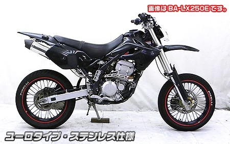 WirusWin ウイルズウィン スリップオンマフラー ユーロタイプ Dトラッカー KLX250 KAWASAKI カワサキ マフラー