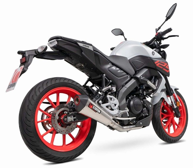 SCORPION スコーピオン セルケトテーパー フルエキゾーストマフラー MT125 YAMAHA ヤマハ マフラー