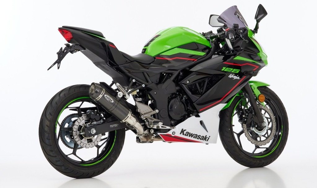 SHARK シャーク ストリートGP スリップオンエキゾースト (1-1) スーパーショート Ninja 125 Z125 KAWASAKI カワサキ スリップオンマフラー マフラー｜ウェビック　店