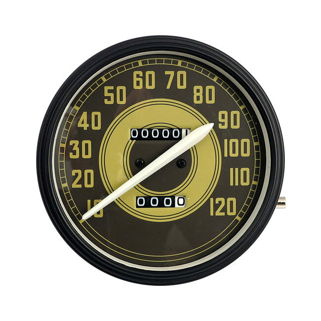 SAMWEL サムウェル スピードメーターグリーンアーミーフェイス【SPEEDOMETER GREEN ARMY FACE】 スピードメーター メーター・インジケーター関係 電装系｜ウェビック　店