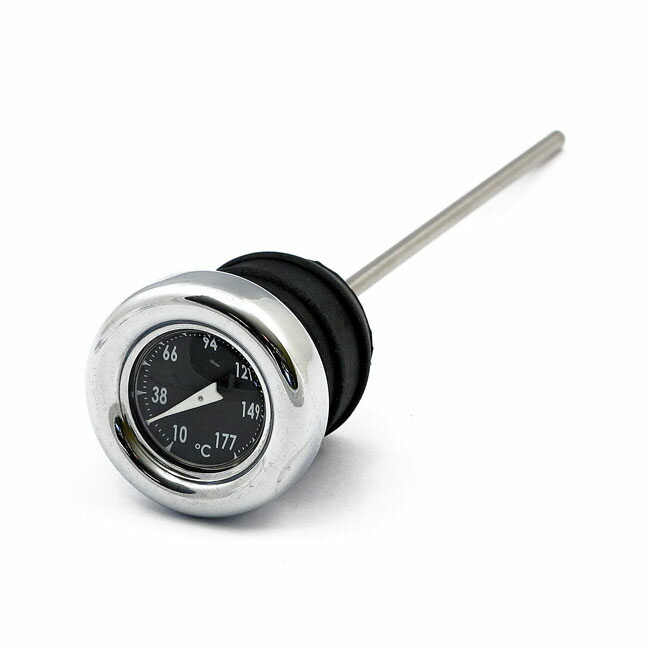 MCS エムシーエス オイルタンク ディプスティック テンプゲージ付き【OIL TANK DIPSTICK WITH TEMP GAUGE】 70-84 B．T．； 70-78 XLCHNU AND SOME CUSTOM TANKS HARLEY-DAVIDSON ハーレーダビッドソン ディップスティック・レベルゲージ エンジンパーツ エンジン