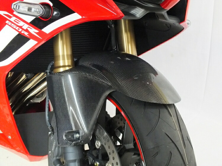 TSR テクニカルスポーツレーシング カーボンフロントフェンダー CB650R CBR650R HONDA ホンダ フロントフェンダー フェンダー関連 外装