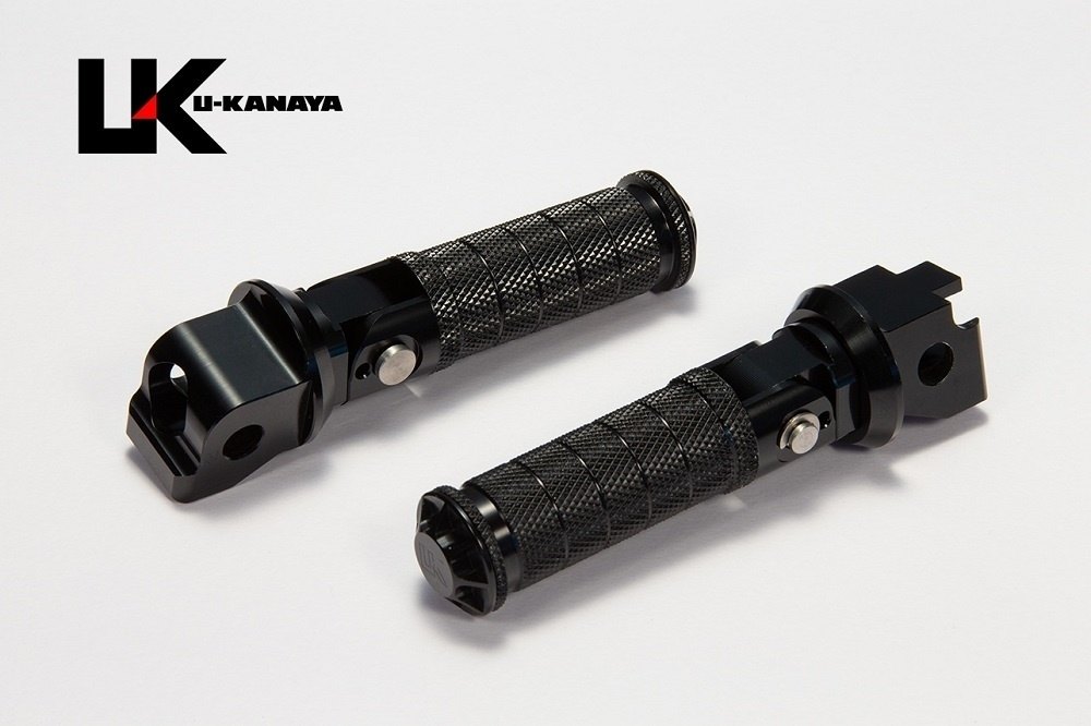 U-KANAYA ユーカナヤ アルミビレットステップバー KAWASAKI(ステップピンΦ12) KAWASAKI カワサキ ステップバー ステップ 足回り