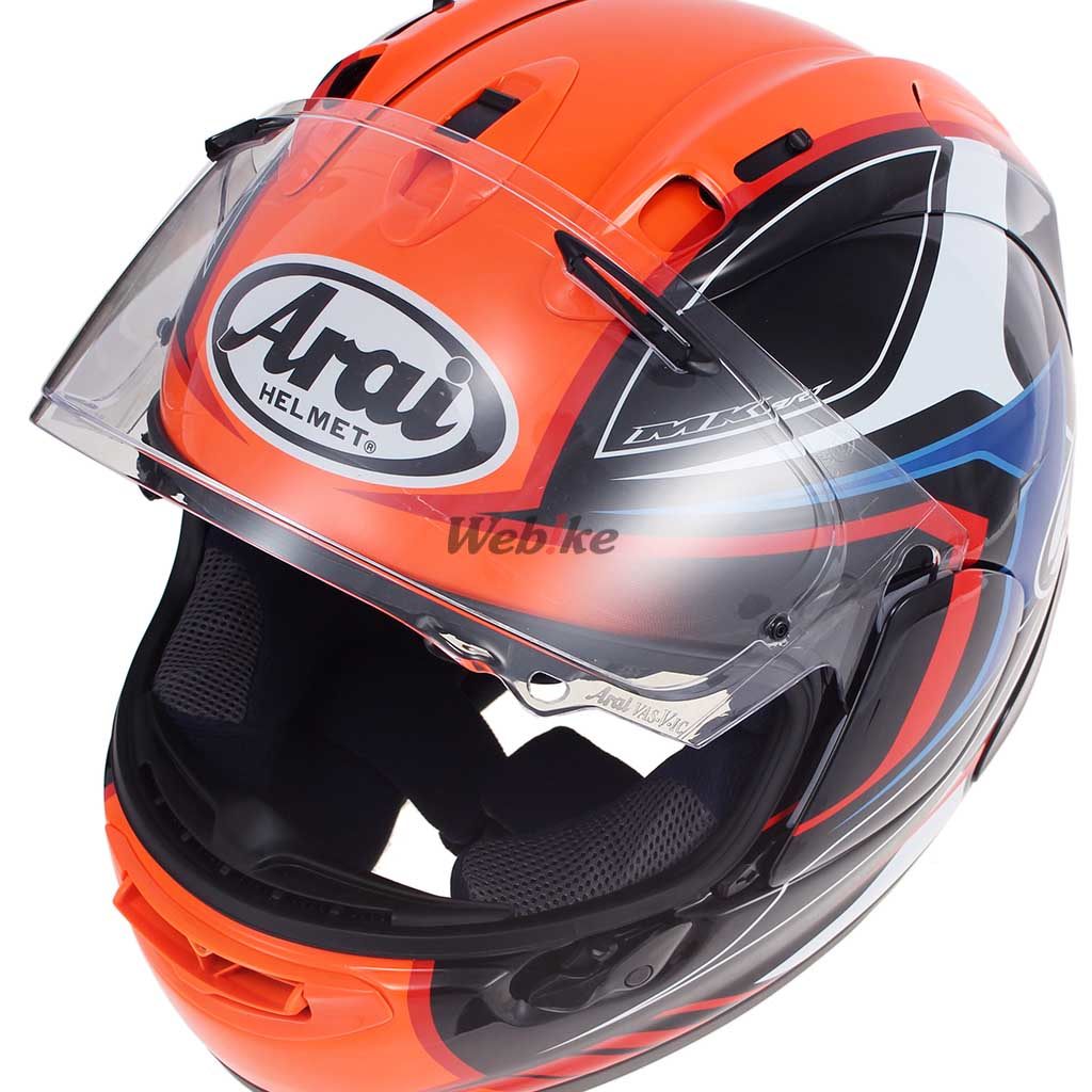 Arai アライ RX-7X ヘルメット 赤] サイズ MAZE セブンエックス