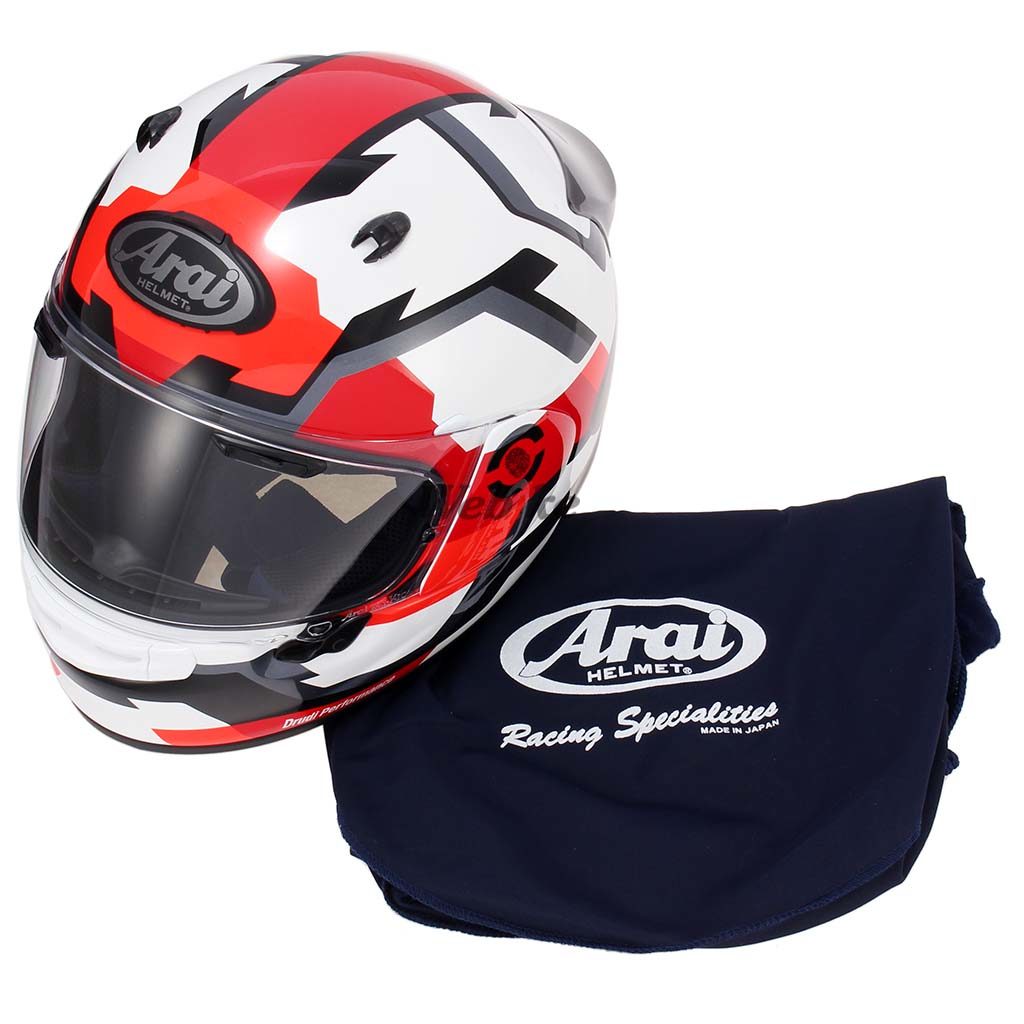 Arai アライ ASTRO-GX フェイス レッド] ヘルメット サイズ FACE