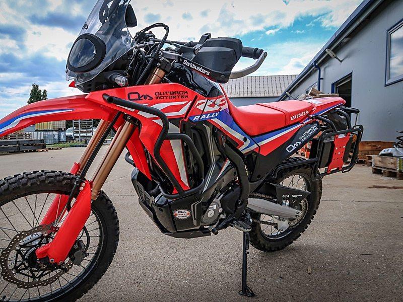 最大54％オフ！ OUTBACKmotortek BONSAI ボンサイモト MOTO スキッドプレート CRF250Rally HONDA ホンダ  バイク用品