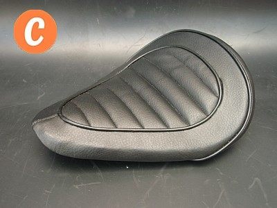 楽天市場】部品屋K&W 専用ソロシートキット スプリングタイプ ステッチ