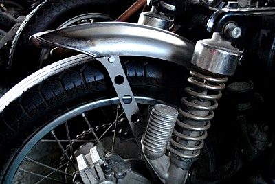 部品屋K&W リブフェンダーキット エストレヤ KAWASAKI カワサキ リアフェンダー フェンダー関連 外装