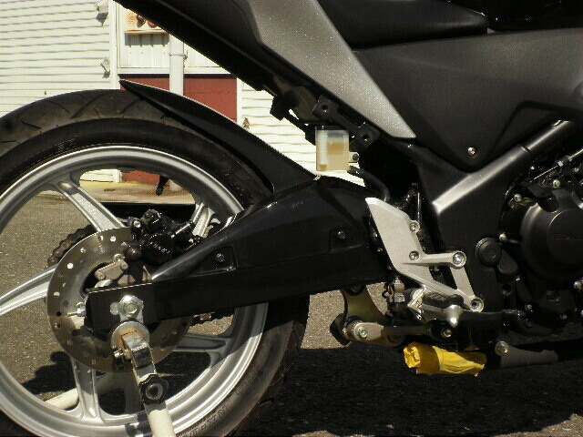 才谷屋 サイタニヤ 600RRレプリカ リアフェンダー CBR250R バイク用品 リアフェンダー(フルカバードtype) 黒ゲル CBR250R(MC41) 11年 SAITANIYA(才谷屋ファクトリー)