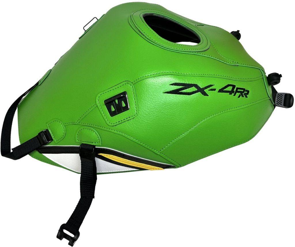 BAGSTER バグスター タンクカバー ZX-4RR KAWASAKI カワサキ タンク関連 外装 カラー:グリーン/ホワイト/イエロー|ウェビック 店