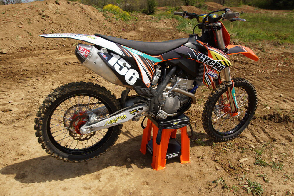 CYCRA サイクラ パワーフローインテークラジエターボディキット 汎用 11-12 KTM フルカウル・外装セット カウル関連 外装 カラー：オレンジ