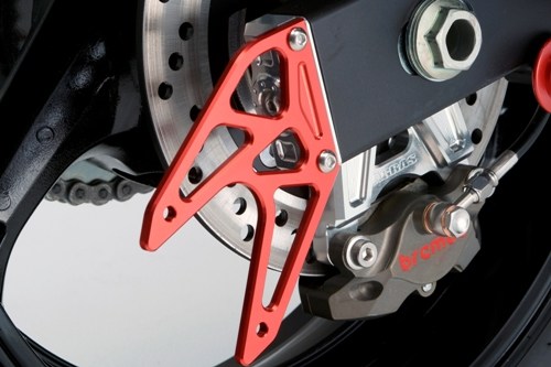 AGRAS アグラス チェーンアジャスターキャップ スタンドプレート付 GSR750 SUZUKI スズキ スタンドフック フレーム|ウェビック 店