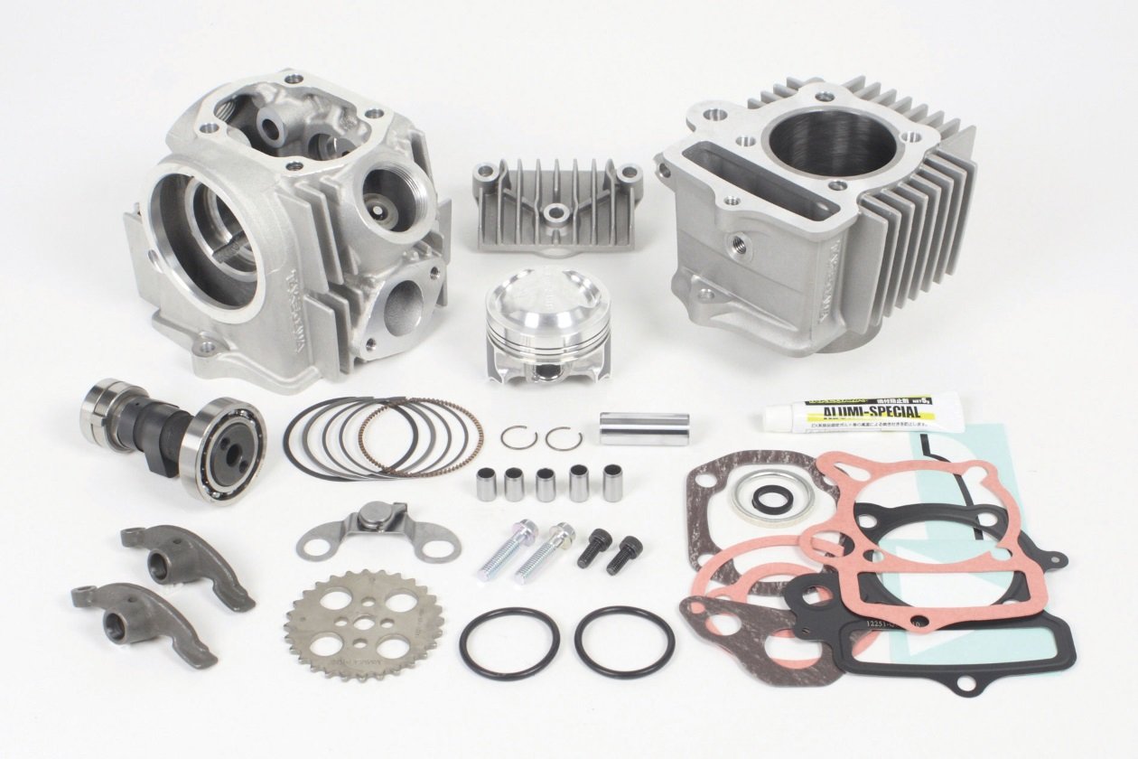 SP武川 SPタケガワ 17R-Stage＋Dボアアップキット88cc(Hシリンダー) ゴリラ シャリー50 ダックス ベンリィCD50 モンキー HONDA ホンダ ボアアップキット エンジンパーツ エンジン