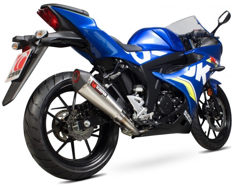 SCORPION スコーピオン セルケトテーパー フルエキゾーストマフラー GSX-R125 GSX-R150 SUZUKI スズキ マフラー