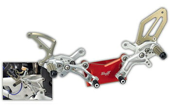 Robby Moto Engineering ロビーモトエンジニアリング バックステップ SBKモデル RSV4 APRILIA アプリリア ステップ 足回り|ウェビック 店