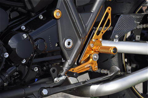 BABYFACE ベビーフェイス バックステップ ZRX1200ダエグ KAWASAKI カワサキ ステップ 足回り