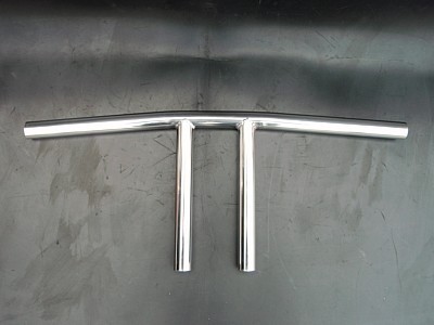 部品屋K&W Tバー ライザー一体型タイプ 250TR KAWASAKI カワサキ ハンドルバー ハンドル