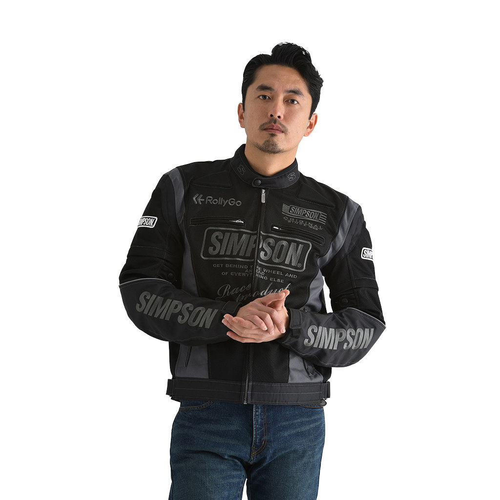 楽天市場】SIMPSON シンプソン NSM-2201 Riders Mesh Jacket