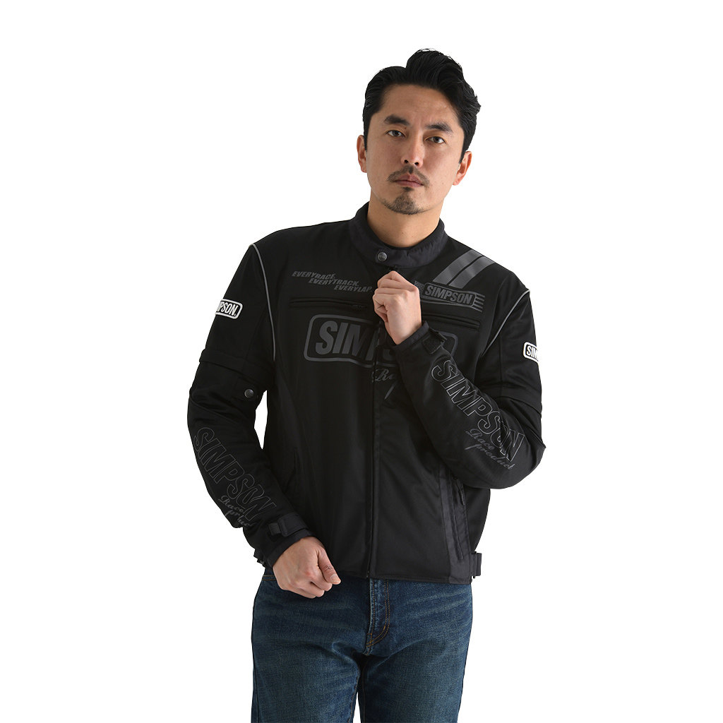 SIMPSON シンプソン NSM-2203 Riders Mesh Jacket［ライダース メッシュ ジャケット］ メッシュジャケット ジャケット アパレル 19,369円