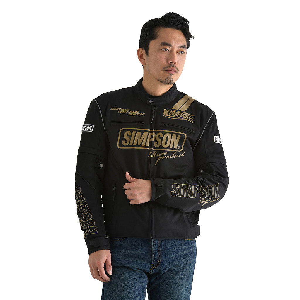 楽天市場】SIMPSON シンプソン NSM-2203 Riders Mesh Jacket