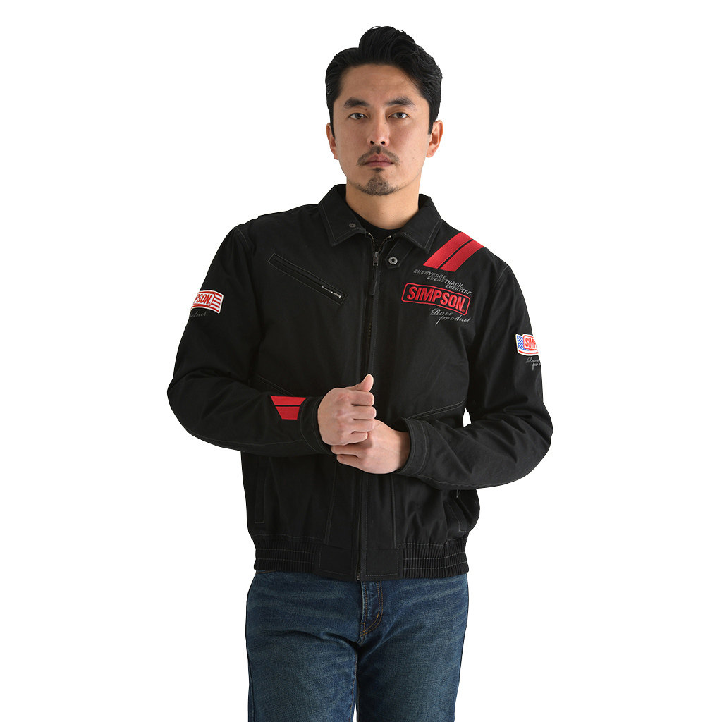 SIMPSON シンプソン NSM-2205 Riders Swing-Top［ライダース スウィング-トップ］ オールシーズンジャケット ジャケット アパレル