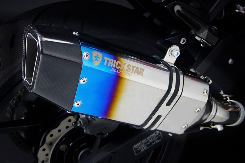 楽天市場】TRICKSTAR トリックスター スリップオンマフラー IKAZUCHI