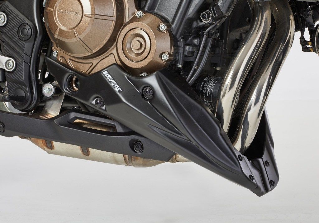 BODY STYLE ボディースタイル スポーツライン ベリーパン CB500F CB500X HONDA ホンダ アンダーカウル カウル関連 外装 colour：red(Grand Prix Red，R380)