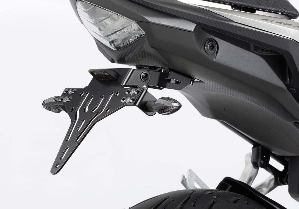 PROTECH プロテック V-SHAPE license plate holder kit including reflector and light CB500F CB500R HONDA ホンダ フェンダーレスキット フェンダー関連 外装