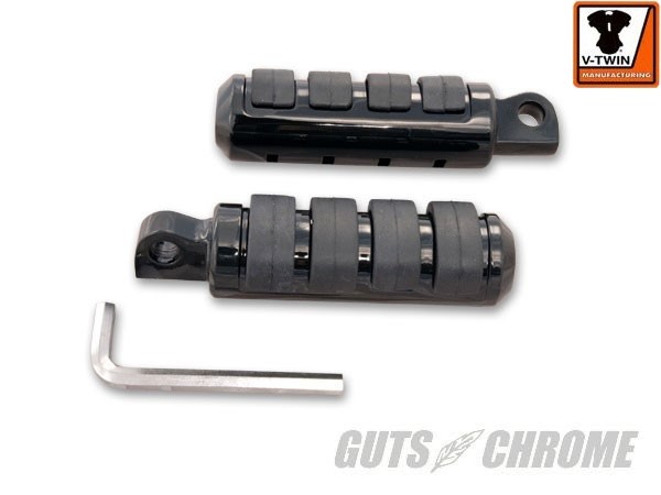 GUTS CHROME ガッツクローム 【V-TWIN】 cats paw フットペグセット HARLEY-DAVIDSON ハーレーダビッドソン フットペグ ステップ 足回り|ウェビック 店