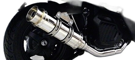 WirusWin ウイルズウィン ロイヤルマフラー バズーカタイプ リード125 HONDA ホンダ フルエキゾーストマフラー マフラー
