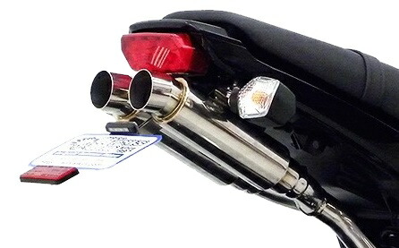 WirusWin ウイルズウィン アトミックツインフルエキゾーストマフラー グロム HONDA ホンダ フルエキゾーストマフラー マフラー サイレンサータイプ：スポーツタイプ